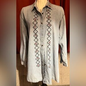 Northern Reflections Vintage Light Blue Denim Shirt